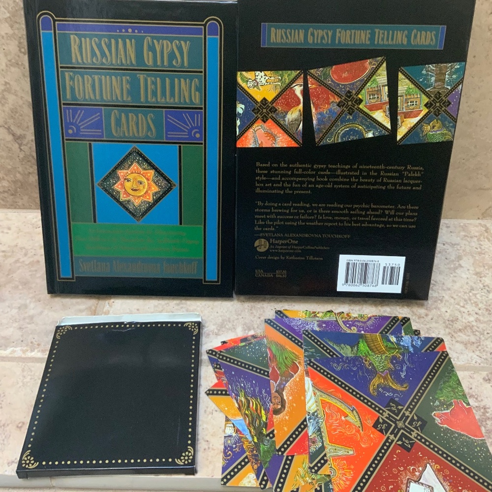 Fortune Telling Card and book set
